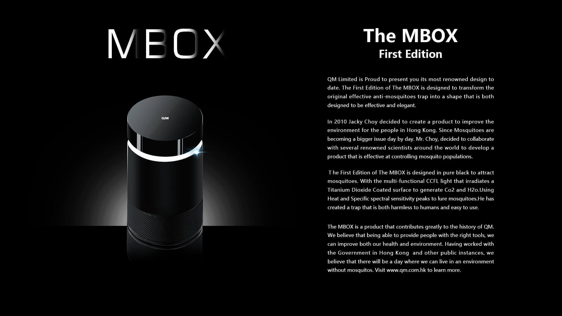MBOX-indoor mosquito zapper